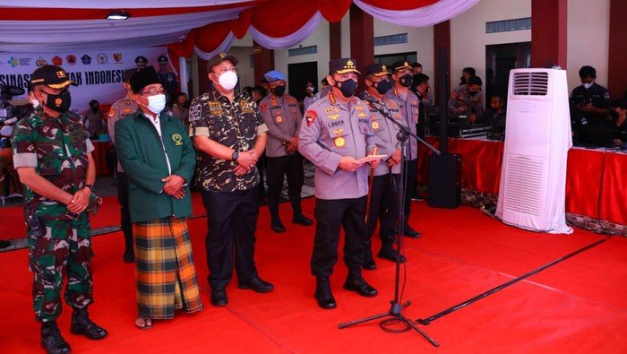 Kapolri Minta Forkopimda dan FKUB Siapkan Strategi Vaksinasi di Bulan Ramadan