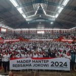 Kerja Nyata Untuk Rakyat, Relawan Banyumas Satu Komando 'Madep Mantep 2024 Bersama Jokowi