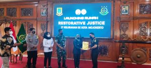 Keren, Kota Mojokerto Jadi Satu-satunya Daerah Yang Miliki Rumah Restorative Justice Seratus Persen