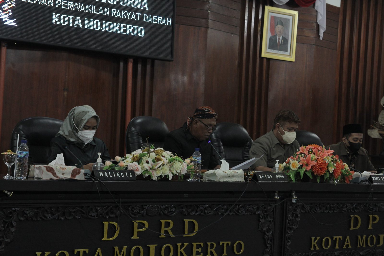 DPRD Kota Mojokerto Gelar Paripurna LKPJ Walikota Tahun 2021