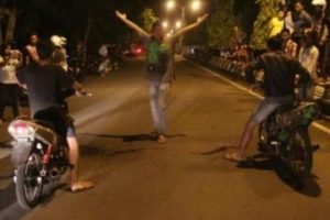 Gagal Balap Liar, Puluhan Remaja di Gresik Digelandang Ke Polsek