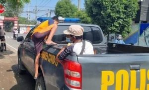 Bikin Resah, Lima PMKS di Mojokerto Diciduk Petugas