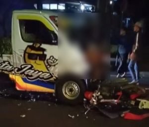 Remaja Asal Malang Tewas Usai Tabrak Pickup Bermuatan Pisang