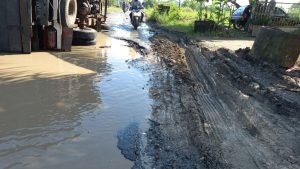 Jalur Alternatif Plembon-Sukodadi, Lamongan Rusak Parah Sebabkan Kecelakaan