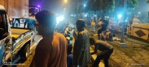 Pickup Tabrak Motor di Depan SPN Mojokerto, Dua Orang Dilarikan Ke RS