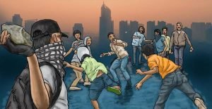 Perang Sarung di Surabaya Merajalela Bikin Resah Warga