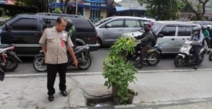 Sejumlah Besi Penutup Drainase di Wilayah Kota Malang Hilang