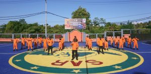 Laksanakan Apel Gelar Pasukan Siaga Sar Lebaran 2022, Basarnas Ternate Terjunkan 75 Personel Yang Tersebar Di Kabupaten/Kota