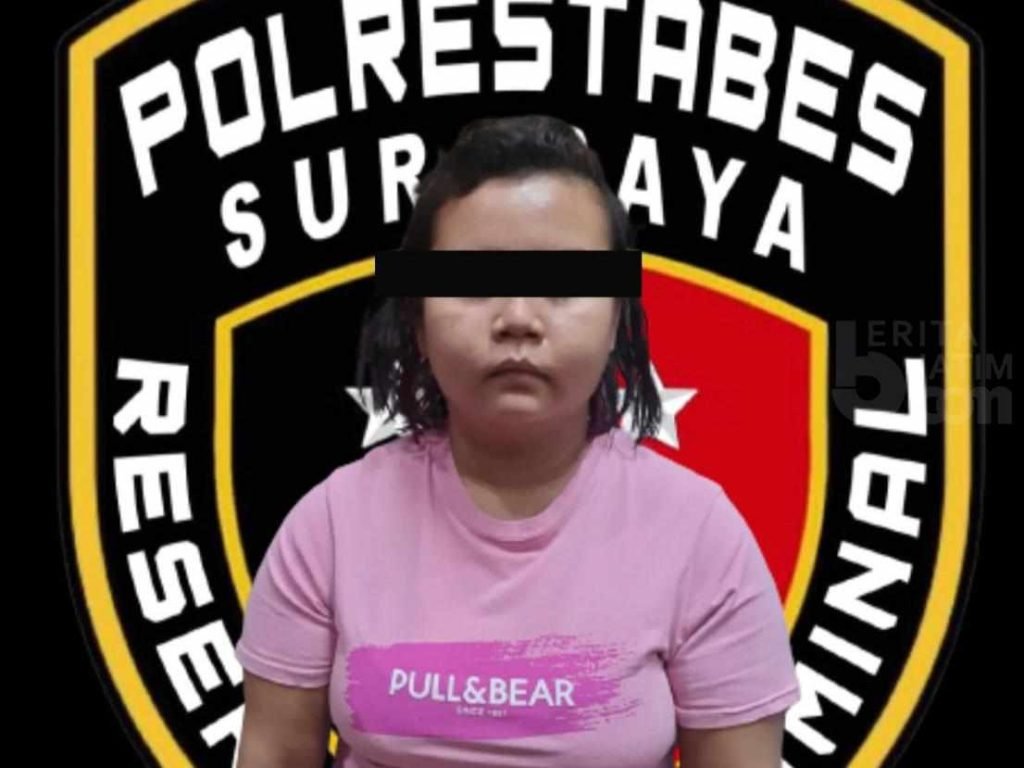 Gadaikan Dua Mobil Sewaan, Wanita di Surabaya Dibekuk Polisi