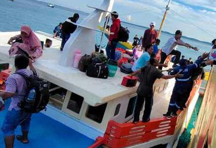 Sumenep, Kapal kandas,