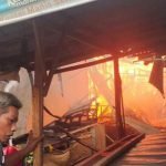 Pasar Ngadiluwih, Kediri, Kebakaran, Terbakar