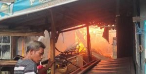 7 Lorong di Pasar Ngadiluwih Kediri Terbakar
