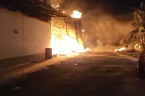 Kebakaran, Gudang Terbakar, Terbakar, Tulungagung,