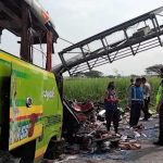 kecelakaan, Tol sumo, Mojokerto