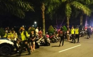 Razia Balap Liar di Kediri, Polisi Amankan Puluhan Motor Tak Sesuai Standar