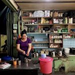 Terminal Kertajaya, Penjual Kopi,