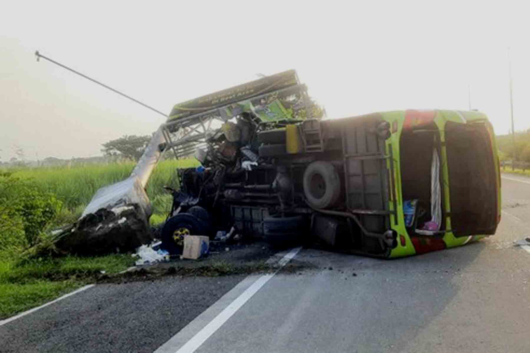 Kecelakaan, Tol Surabaya-Mojokerto