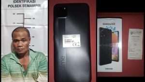Polisi Bekuk Pelaku Copet Ponsel di Area Makam Sunan Ampel Surabaya