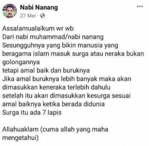 Heboh, Seorang Pria di Probolinggo Mengaku Nabi