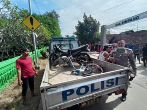 Pesepeda di Mojokerto Tewas Tertabrak Motor Saat Menyeberang