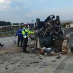 Kecelakaan di Tol Nganjuk
