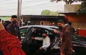 Usai Hadiri Sarasehan Pergunu, Rombongan Wapres Sempat Terhenti di Salah Satu Desa di Mojokerto