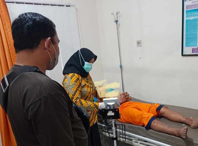 Gagal Curi motor, dihajat warga, Malang,