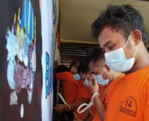 Sindikat Maling Motor Bersenjata Senpi Ilegal di Bangkalan Dibekuk Polisi