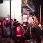 Kios bensin, terbakar, malang