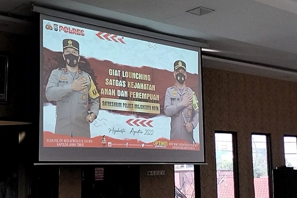 Ada Kejahatan Perempuan dan Anak, Laporkan ke Polres Mojokerto Kota, Ini Nomor Satgasnya!