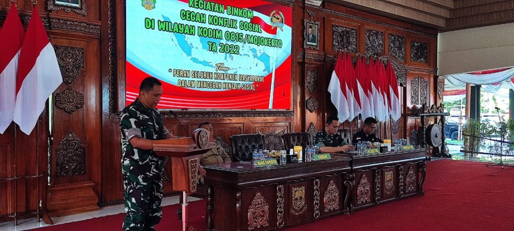 Cegah Konflik Sosial Dan Jaga Kondusifitas Tim Intelijen Mabes TNI-AD Gelar Binkom