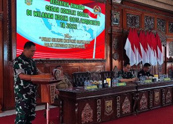 Cegah Konflik Sosial Dan Jaga Kondusifitas Tim Intelijen Mabes TNI-AD Gelar Binkom