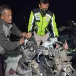 Tabrakan, Motor Vs Truk, Truk Jagung,