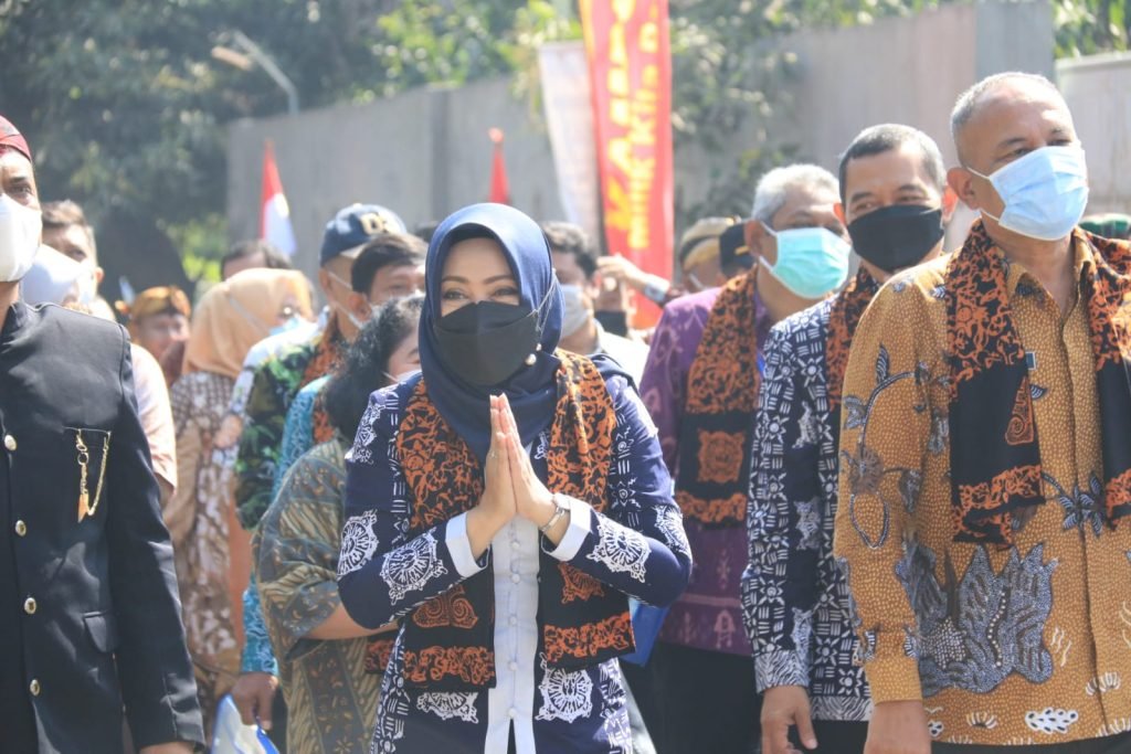 Bupati Mojokerto Bersyukur  Lomba Gotong Royong Tingkat Provinsi Jawa Timur Berjalan Meriah