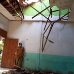 Atap kelas, sdn Bojonegoro, Ambruk