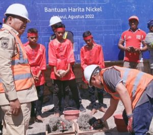 Harita Nickel Biayai Sepenuhnya Pembangunan Kantor Kecamatan Obi, Halmahera Selatan