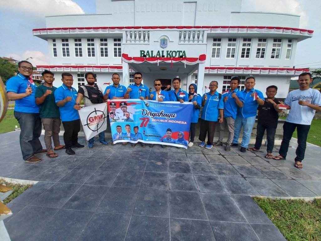 KNPI Binjai Ajak Masyarakat Tumbuhkan Jiwa Kebangsaan Dengan Gebyar Merah Putih