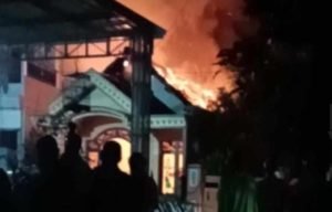 Rumah Warga Jombang Ludes Terbakar Saat Masak Bersama Acara Agustusan
