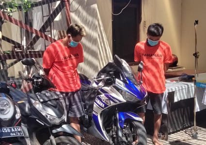 Curi Motor, Dugem, Polisi,