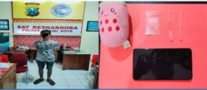 Edarkan Sabu, Tukang Cuci Mobil di Kediri Dibekuk Polisi