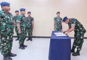 Kepala Dinas Personil Lanud Leo Wattimena Dimutasi