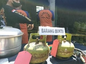 Jual Tabung Elpiji Oplosan Demi Cuan, Dua Pria di Jombang Diamankan