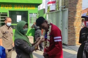 Usai Bawa Timnas Indonesia Juara Piala AFF Tegar Disambut Hangat Di Mojokerto 