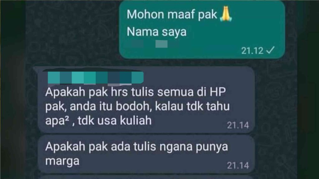 Viral, Seorang Dosen di Ternate Dituding Memaki Mahasiswinya