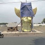 Monumen Garuda, Trowulan, Mojokerto,