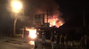 Dealer Service Sepeda Motor di Jombang Ludes Terbakar Gegara Korsleting Listrik