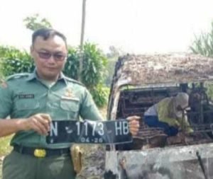 Mobil Hasil Curian Ditemukan Terbakar di Kebun Tebu Malang