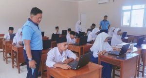 Komandan Lanud Leo Wattimena Tinjau ANBK ke Mts Angkasa