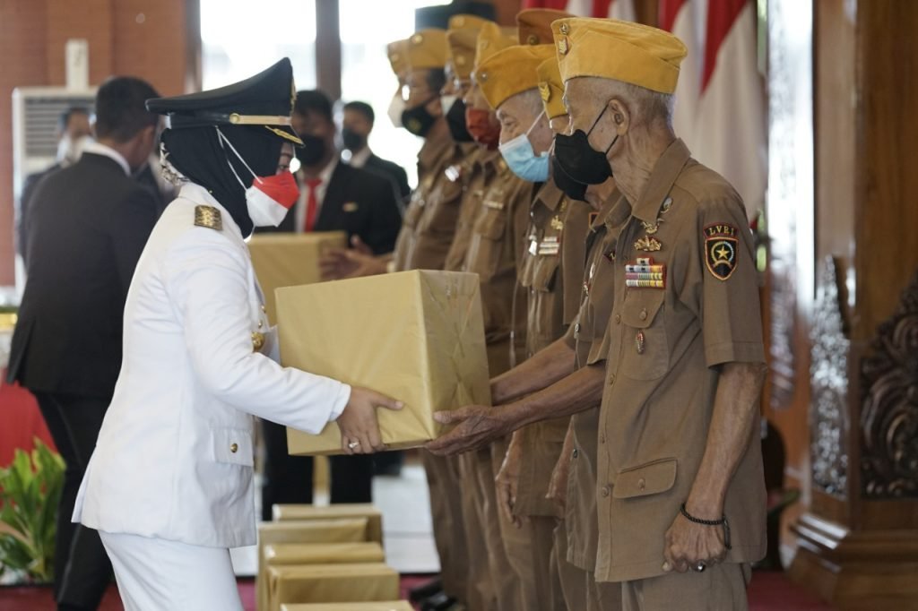 Peringati HUT RI, Wali Kota Mojokerto Apresiasi Para Veteran