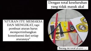 Viral, Maba Unmer Diwajibkan Beli Barang Ospek di Satu Toko Tertentu